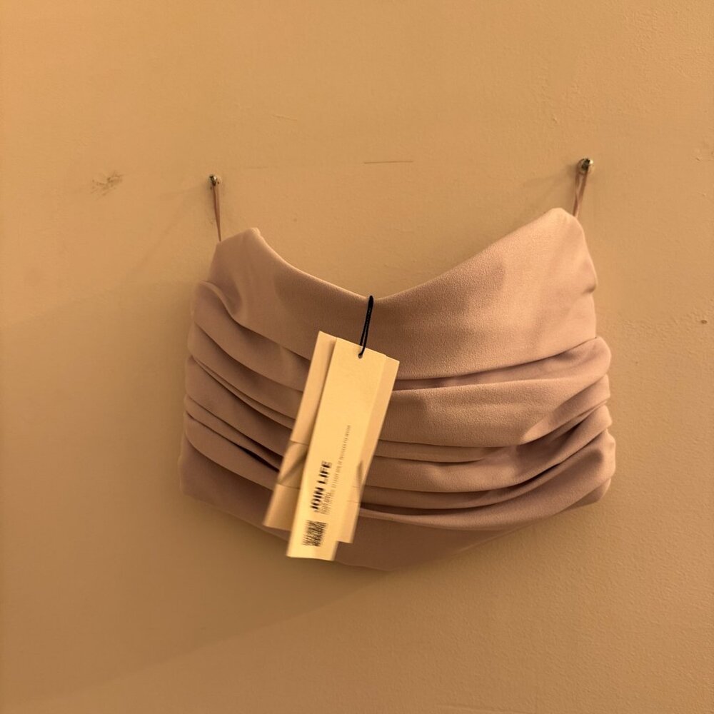 Zara Lilac Tube Top - Medium (NWT)
